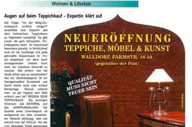 Read more about the article Augen auf beim Teppichkauf – Expertin klärt auf (Teil 1)